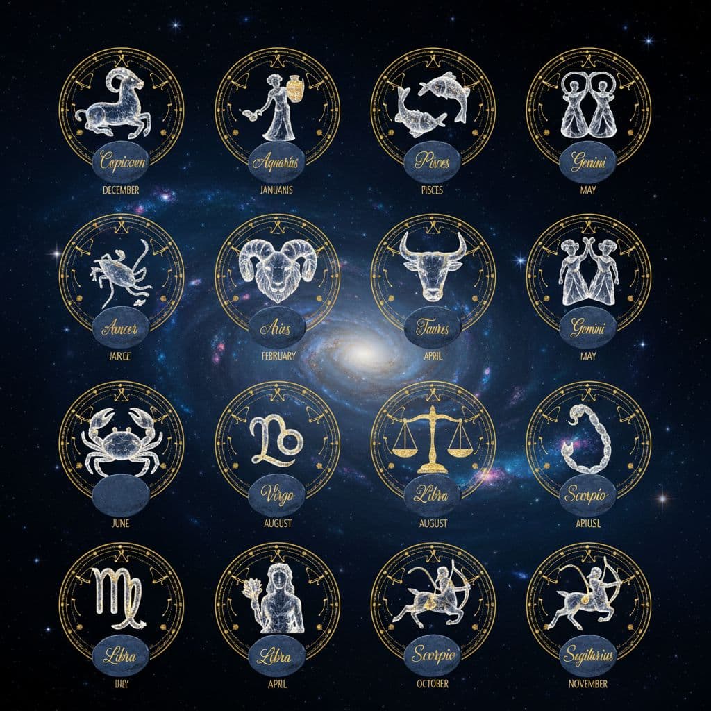 Astrological Signs by Month (Guide for 2025)